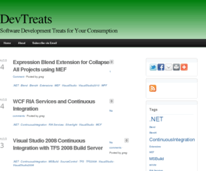 devtreats.com: DevTreats
Software Development Treats for you Consumption