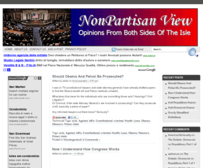 nonpartisanview.com: The Nonpartisan View
Nonpartisan political views