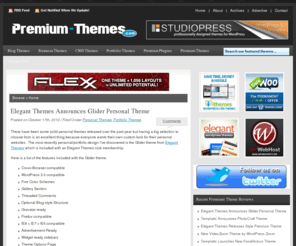 premium-themes.com: Premium WordPress Themes Information » Premium Themes
Premium Themes displays all of the Premium WordPress Themes currently available, allowing you to review and make an informed shopping decision!