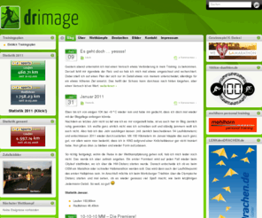 drimage.de: drimage – running blog
Das persönliche Lauftagebuch von drimage.de!