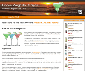 frozenmargaritarecipes.com: Frozen Margarita Recipes | How to Make Margaritas
Frozen Margarita Recipes