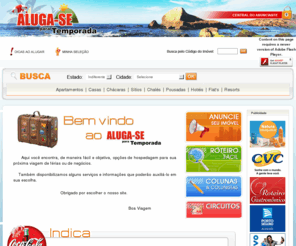 aluga-setemporada.com: Aluga-se para Temporada - As melhores ofertas de imóveis para temporada no litoral e interior - casas, apartamentos, hotéis, pousadas e flats.
Aluga-se para Temporada - As melhores ofertas de imóveis para temporada no litoral e interior - casas, apartamentos, hotéis, pousadas e flats.