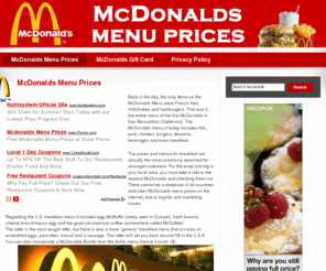 mcdonaldsmenupriceslist.com: mcdonalds menu prices «  Mcdonalds Menu Prices
mcdonalds menu prices