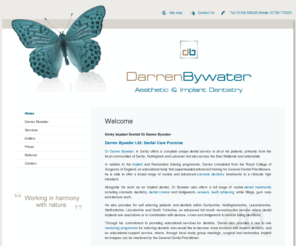 darrenbywater.co.uk: Derby Dentist Darren Bywater Implant Dentistry Aesthetic dentistry
Dentist Dr Darren Bywaterproviding a complete whole of mouth prosthodontic treatment combining all the traditional restorative methods such as crown and bridgework, veneer and removeable prosthodontics along with new innovative techniques utilising dental implants