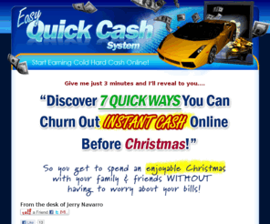 mywealthsecret.info: Easy Quick Cash System
