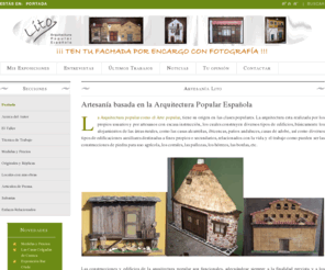 artesanialito.com: Artesanía Lito
Lito - Elaboración de reproducciones de fachadas típicas de la variada Arquitectura Popular Española.