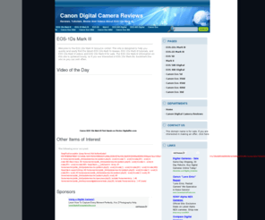 buycanondigitalcamera.com: EOS-1Ds Mark III - Reviews, Tutorials, Books And Videos About EOS 1Ds Mark III
Reviews, Tutorials, Books And Videos About EOS 1Ds Mark III