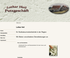 heil-putz.com: Wilkommen - Putzgeschäft Lothar Heil
Putzgeschäft Lothar Heil