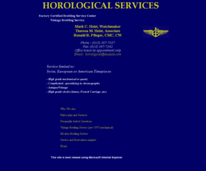 horologicalservices.com: Home
