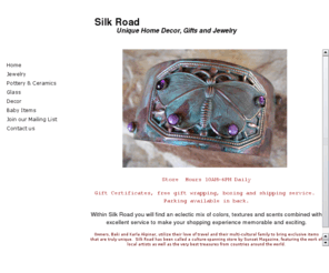 silkroadhomedecor.com: Silk Road
Silk Road 