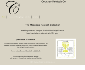 courtneyketubah.com: Courtney Ketubah Co. - Messianic Ketubah
Offering the messianic ketubah, christian wedding covenants, home blessings, and greeting cards.

