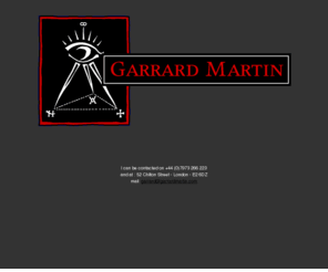 garrardmartin.com: Garrard Martin
Garrard Martin photographs people, fashion and performance, makes animated films and develops film effects.