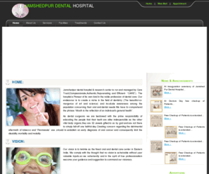 jamshedpurdental.com: JAMSHEDPUR DENTAL HOSPITAL
A free Web Template for schools.