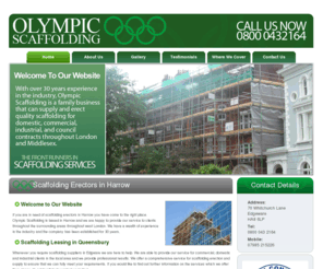 scaffoldingharrow.com: Scaffolding Erectors in Harrow : Olympic Scaffolding
For scaffolding erectors in Harrow call today! We can offer our clients an excellent service if they require building scaffolding in Ruislip.