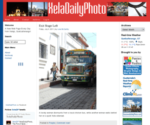 xeladailyphoto.net: Welcome to XelaDailyPhoto
A New Web Page Every Day from Xelajú, Quetzaltenango!