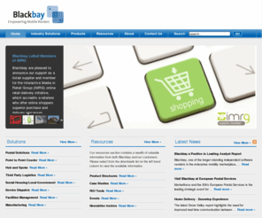 blackbay.com: Home
Blackbay delivers mobile enterprise solutions to supply chain and field service markets. The company specializes in Real Time data capture on mobile computing devices connected to enterprise systems over wireless wide area and local area networks.  Blackbay develops and manufactures HF and UHF wireless handheld RFID readers.