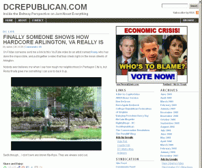 dcrepublican.com: DCRepublican.com 
Inside the Beltway Perspective on Just About Everything