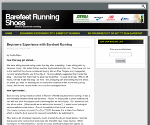 barefeetrunningshoes.com: Barefeet Running Shoes | Barefoot Running Shoes opinions
Real runners opinions on five finger shoes, barefoot running shoes