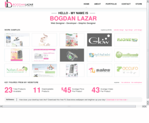 blazardesign.com: Freelance Graphic Designer • Graphic Designer Portfolio • Web Designer Portfolio
Website and graphic design portfolio of Bogdan Lazar, freelance graphic designer based in Bucharest, Romania.