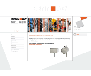 sennag.eu: Senn AG - Oftringen, Stahlbau, Metallbau, Blechcenter, Edelstahlcenter, Pneukrane, Transporte, Mini Raupenkran
Senn AG - Oftringen, In den Geschäftsfeldern Stahl- und Metallbau, Blech- und Edelstahlcenter, Notstromanlagen, Pneukrane und Transporte erbringen unsere 250 Mitarbeitenden starke Leistungen.