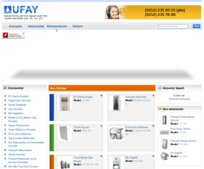 ufay.com: UFAY Endüstriyel Mutfak İnşaat Elektrik Teknik Malzeme San. Tic. Ltd. Şti.
MERKEZ
	
Adres
	
M.Şevketpaşa Mahallesi Mithatpaşa caddesi Mektep sokak No:25/A Okmeydanı / İSTANBUL
Tel
	
(0212) 235 85 55 (pbx)
Fax 	(0212) 235 78 66
  	www.ufay.com
ufay@ufay.com
ATELYE 	 
Adres
	
M. Şevketpaşa Mahallesi
Mithatpaşa Cad. Güneş Sok.
No:2 Okmeydanı / İSTANBUL 