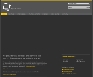 vitecgroup.com: The Vitec Group plc >  Home
The Vitec Group's subsidiary companies supply a wide range of equipment and services to the broadcasting, entertainment and photographic industries through three divisions Photographic, Broadcast systems and Broadcast services, each with market leading brands.