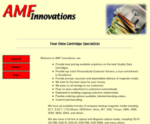 amfinnovations.com: AMF Innovations- Your Data Cartridge Specialists
