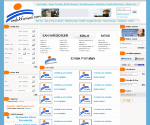 emlakfirmasi.com: Emlak Satılık ve kiralık, daire, yazlık, arsa, bina, konut emlak firmalarından, inşaat şirketlerinden, sahibinden hazır ve projeli emlak ilanları Türkiye nin En Büyük Emlak Sitesi
Emlak Satılık ve kiralık, daire, yazlık, arsa, bina, konut emlak firmalarından, inşaat şirketlerinden, sahibinden hazır ve projeli emlak ilanları Türkiye nin En Büyük Emlak Sitesi