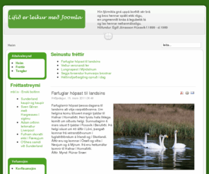 halldor.info: Hver ert þú og hverra manna
Joomla! - the dynamic portal engine and content management system