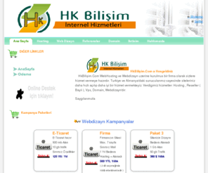 hkbilisim.com: Hk Bilişim - WebHosting - Reseller - VPS - Sunucu - Server - Domain - Webhosting - Webdizayn - Webdesign - e-ticaret - e-commerce
Hk Biilişim webhosting webdesign domain and many more 