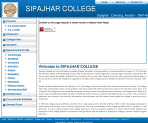 sipajharcollege.com: Sipajhar College : Sipajhar, Darrang, Assam - 784145
