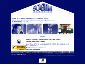 sogim-immobilier.com: SOGIM Immobilier
Sogim Immobilier - Syndic de copropriété, gestion locative, locations, ventes, assurance impayés à Mulhouse (68)