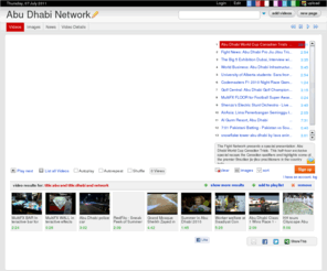 abudhabinetwork.com: Abu Dhabi Network
Abu Dhabi Network on WN Network delivers the latest Videos and Editable pages for News & Events, including Entertainment, Music, Sports, Science and more, Sign up and share your playlists.