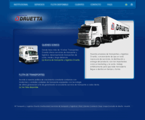 transportes-druetta.com: Empresa de transporte y logistica druetta
Empresa de transporte y logistica druetta, transportes y logistica