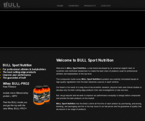 bullsportnutrition.com: BULL Sport Nutrition - Dietary Supplements
Website of Bull Sport Nutrition