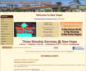 go-newhope.com: New Hope Community Church - Serving Bonita, Chula Vista and Eastlake
