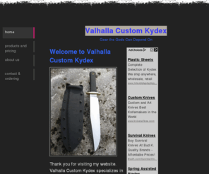 valhallacustomkydex.com: Valhalla Custom Kydex - Home
