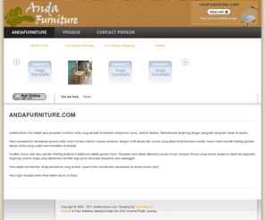 andafurniture.com: andafurniture.com
Joomla! - the dynamic portal engine and content management system