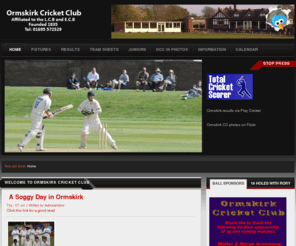 ormskirkcricketclub.com: Welcome to Ormskirk Cricket Club
Ormskirk Cricket Club - Founded 1835, Premier Division Champions 2008.