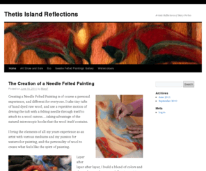 thetisislandreflections.com: Thetis Island Reflections | Artistic Reflections of Mary Forbes
