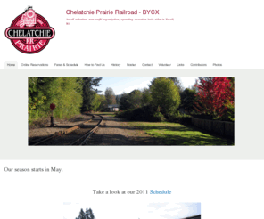 bycx.com: Chelatchie Prairie Railroad - BYCX | An all volunteer, non-profit organization, operating excursion train rides in Yacolt, WA
