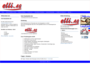 hsm-baukasten.de: hsm-baukasten.de | E-Commerce - Internet-Marketing | hsm-baukasten.de
Der Webshop elli.AG ist der Shop für exclusive Spielwaren im Internet