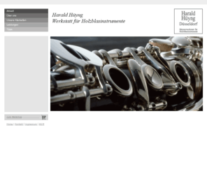 hueyng.de: Hüyng | Startseite
Harald Hüyng, Düsseldorf, Meisterwerkstatt für Holzblasinstrumente. Spezialisiert auf die handwerkliche Fertigung hochwertiger Klarinetten
