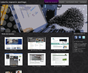 esepejota.es: Roberto Regueiro Santiago Página de inicio y Webs de muestra
 Home personal donde hay muestras de habilidades profesionales y no profesionales de Roberto Regueiro