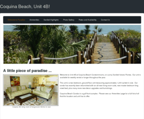 sanibel-vacation-condo.com: Coquina Beach, Unit 4B! - Welcome to Paradise
Sanibel Paradise