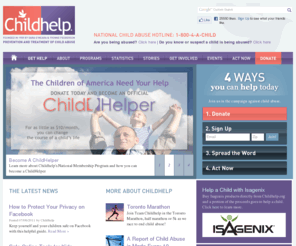 childhelp-usa.org: Prevention and Treatment of Child Abuse | Childhelp
