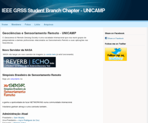 grss-unicamp.com: Home - IEEE GRSS Student Branch Chapter - UNICAMP
News and events of the Geoscience and Remote Sensing Student Branch Chapter at the State University of Campinas