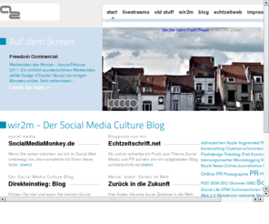 wir2m.de: wir2m // blog
wir2m - Webseite von Magdalena Kaluzny und Michael Manger - Frankfurt am Main - Zwei Akademiker bloggen ...