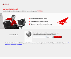 quickstep.sk: Default page ACTIVE 24
