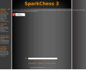 لعبة الشطرنج sparkchess - العاب قصيمي